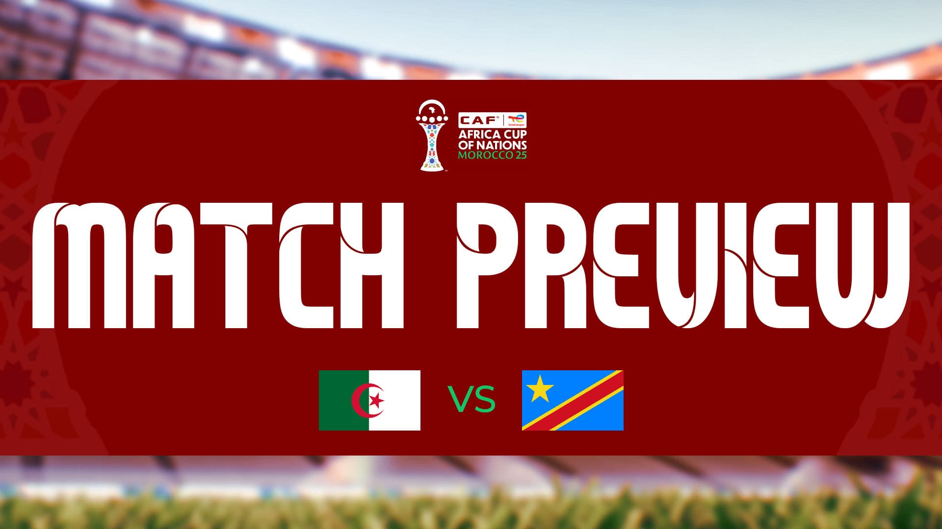 Algeria vs DR Congo