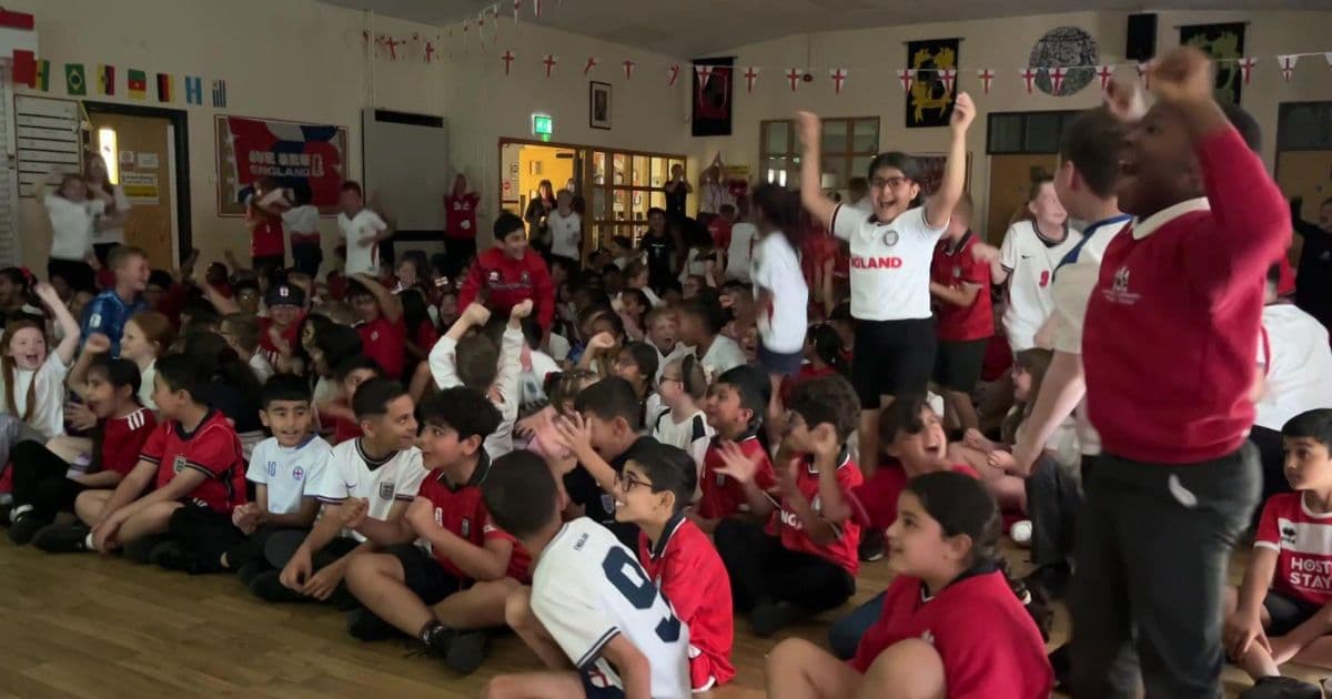 England World Cup schools