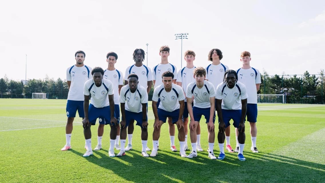 Manchester City academy scholars