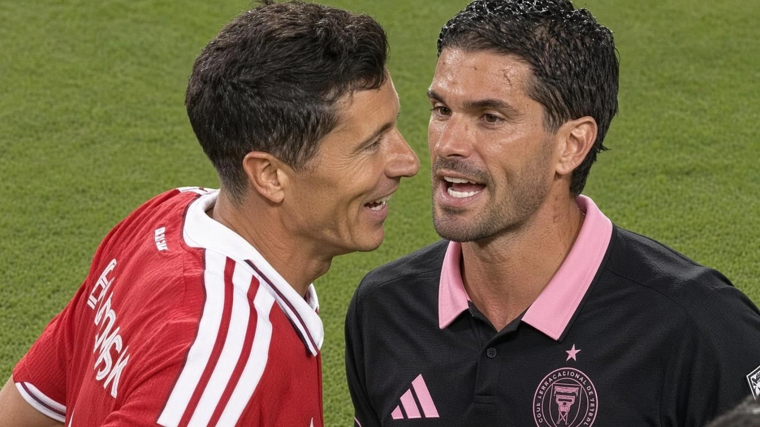 Robert Lewandowski Rodrigo De Paul