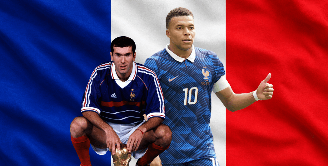 Kylian Mbappe, Zinedine Zidane, France