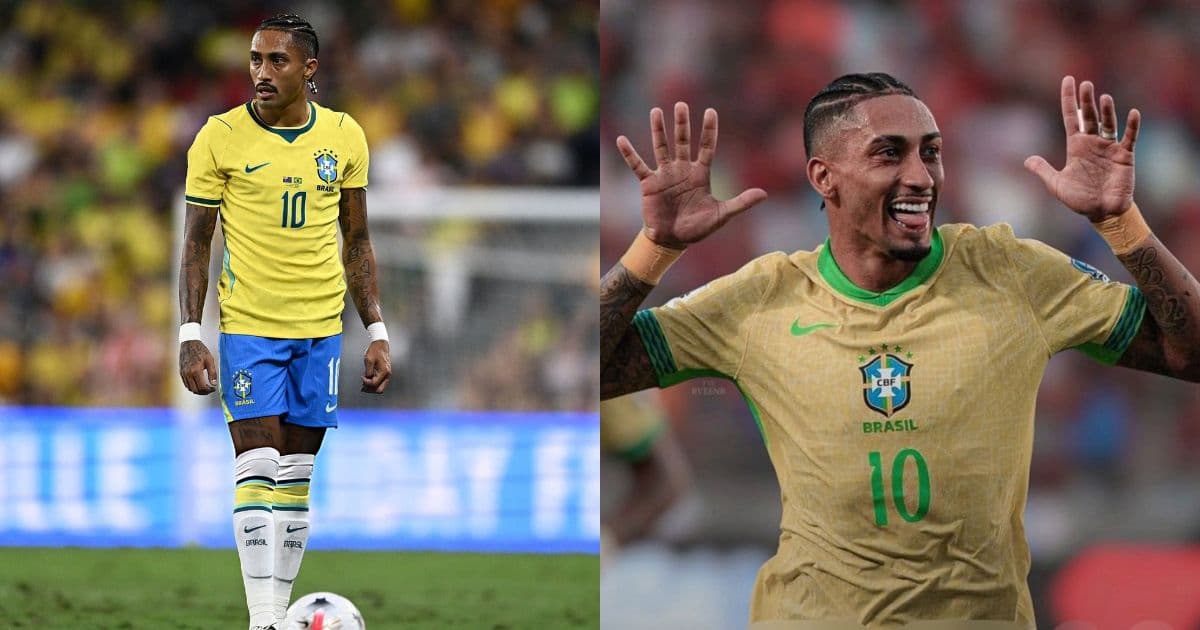 Raphinha Brazil No. 10