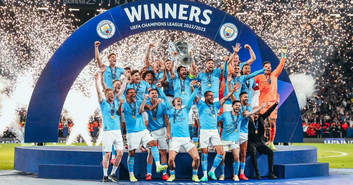 Manchester City 2023 Champions League title