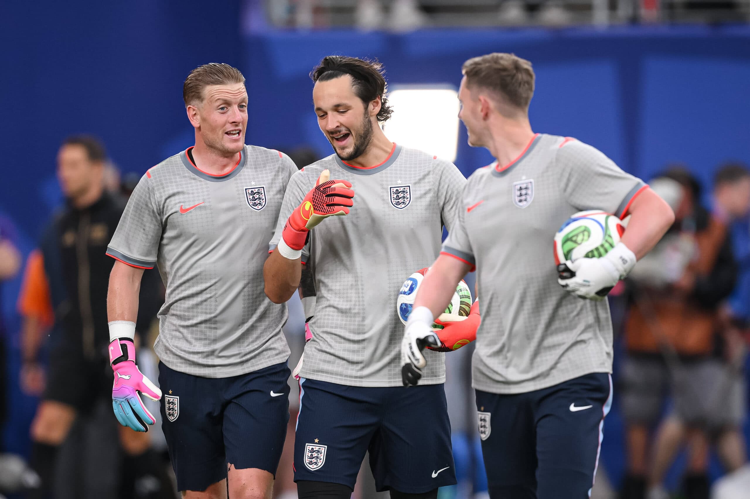 Jordan Pickford, James Trafford, England