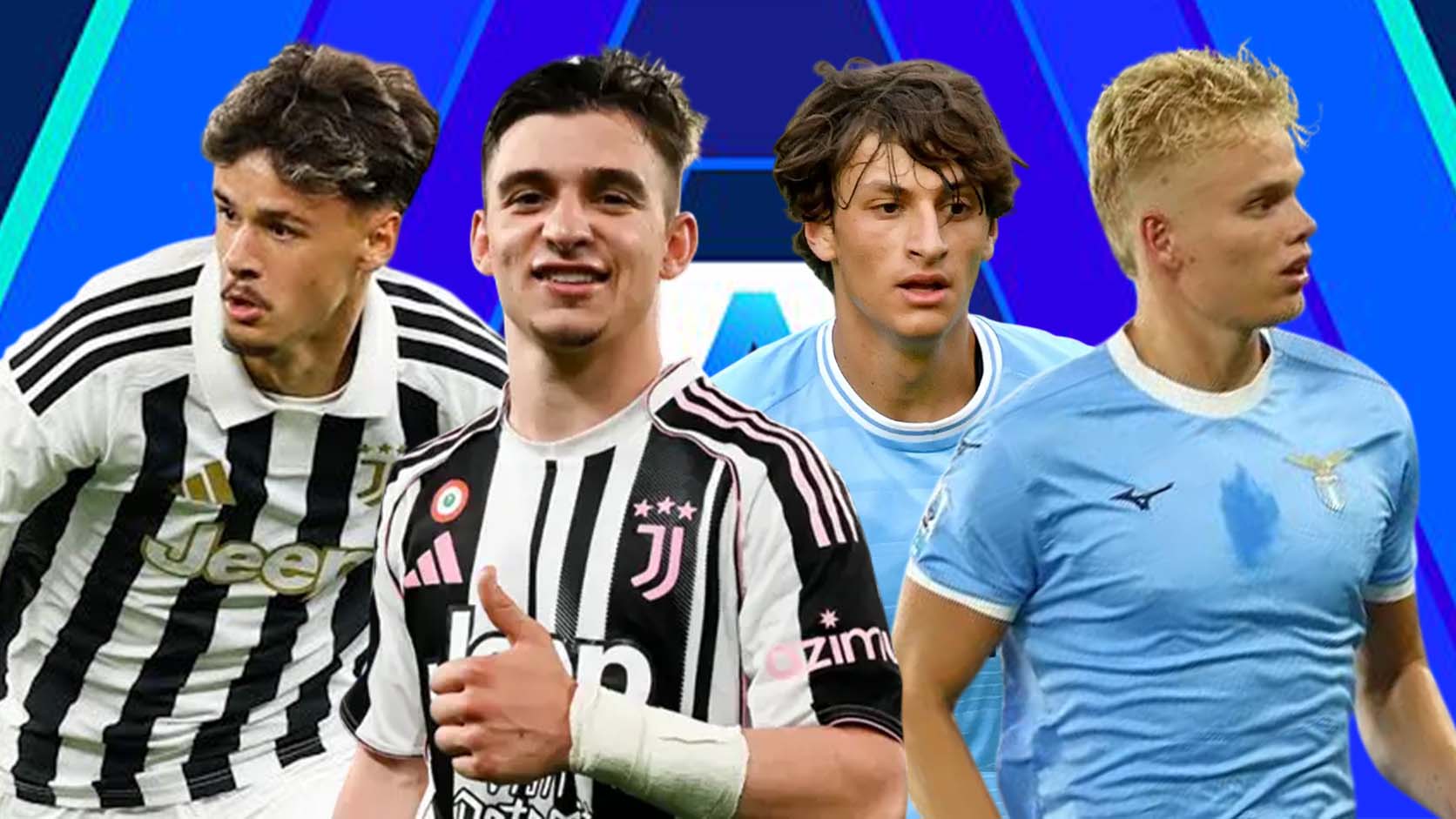Juventus vs Lazio young players