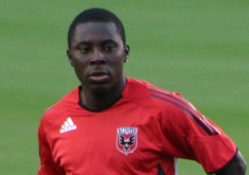 Freddy Adu before a Lamar Hunt U.S. Open Cup match against the Charleston Battery