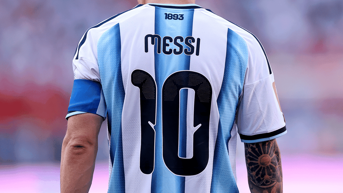 Lionel Messi Argentina No. 10