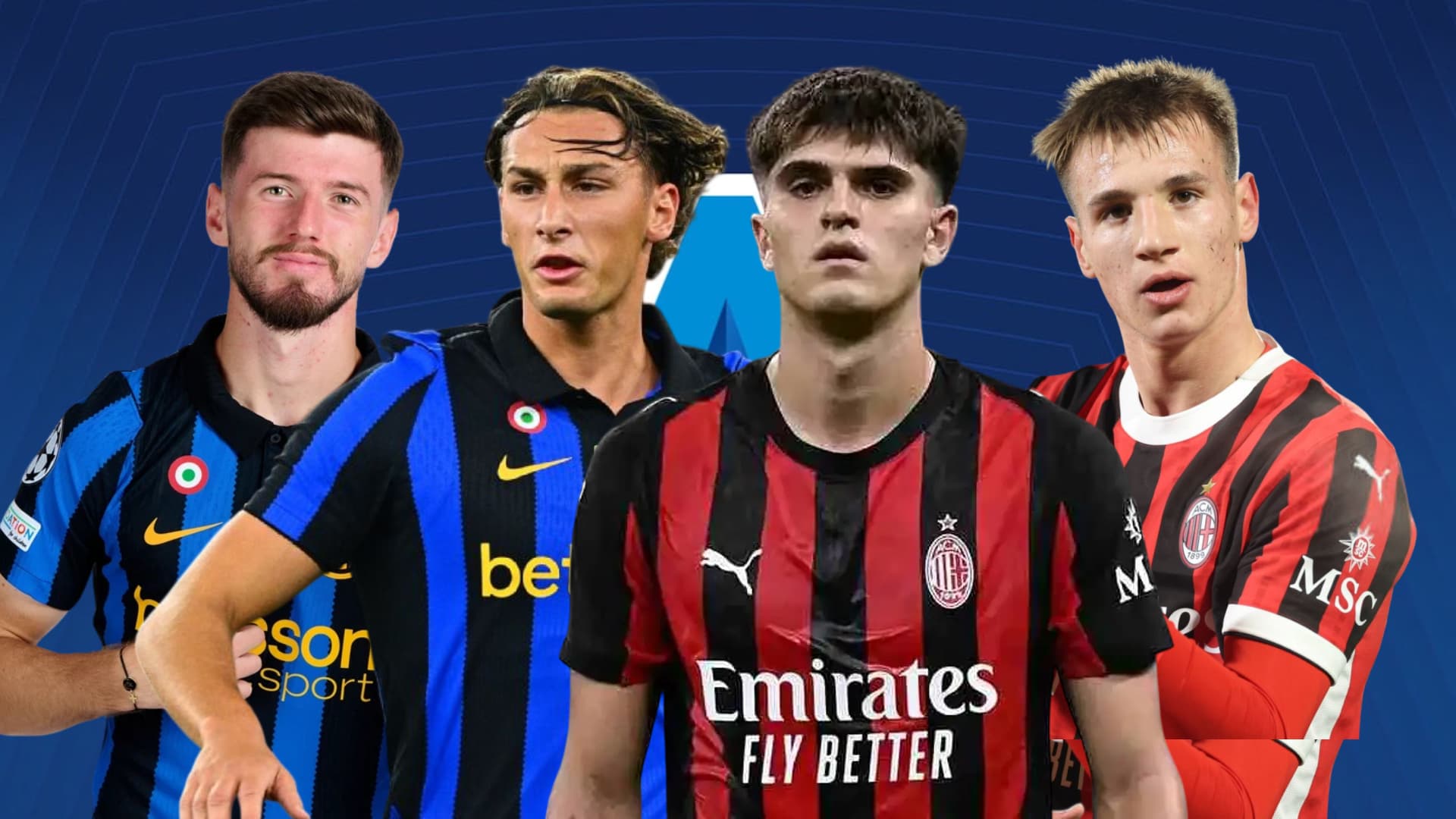 AC Milan vs Inter Derby della Madonnina young players