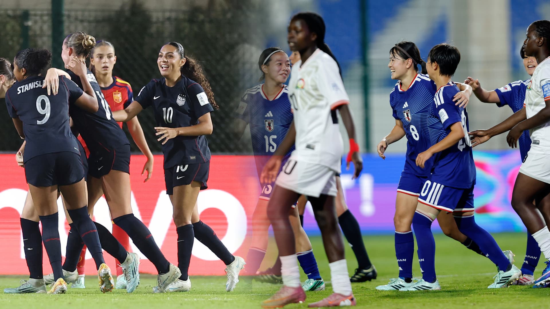 FIFA U-17 Women’s World Cup Round of 16: USA Tumble Spain as Japan Edge Spirited Kenya