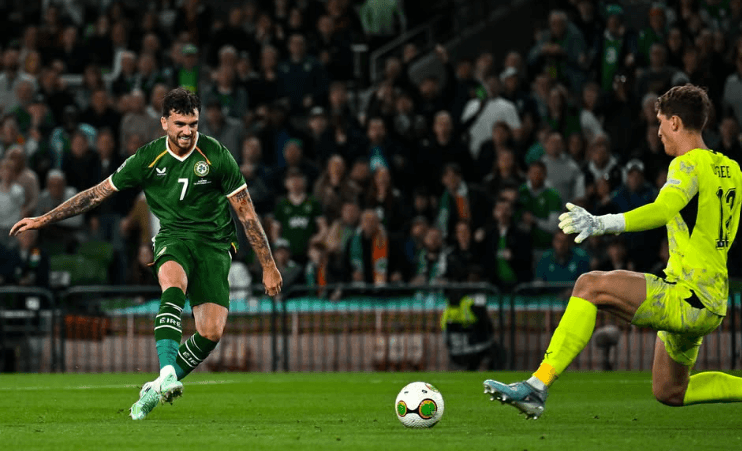 Troy Parrott, Republic of Ireland, Austria