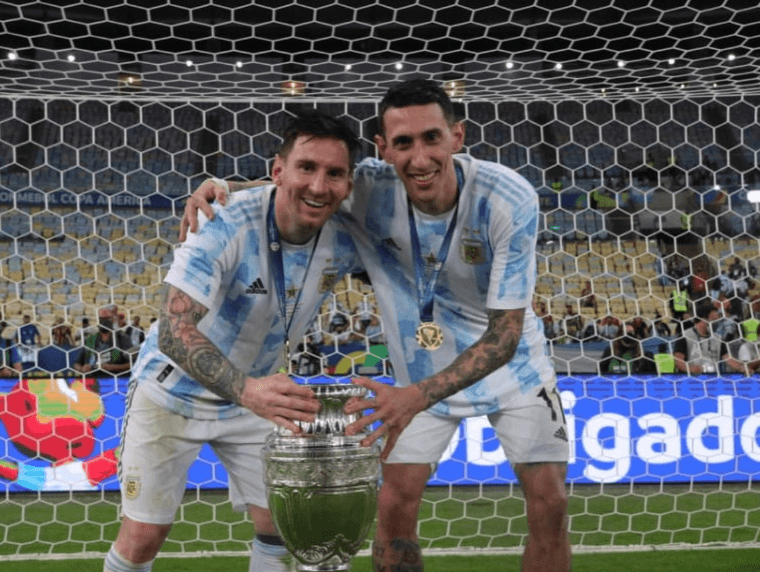 Angel Di Maria, Lionel Messi, Argentina