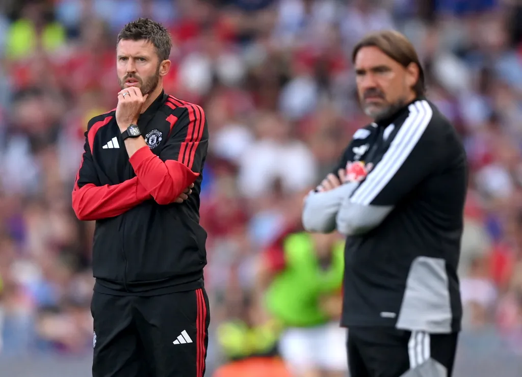 Michael Carrick and Daniel Farke